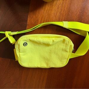 Lululemon Athletica Yellow Crossbody Bag